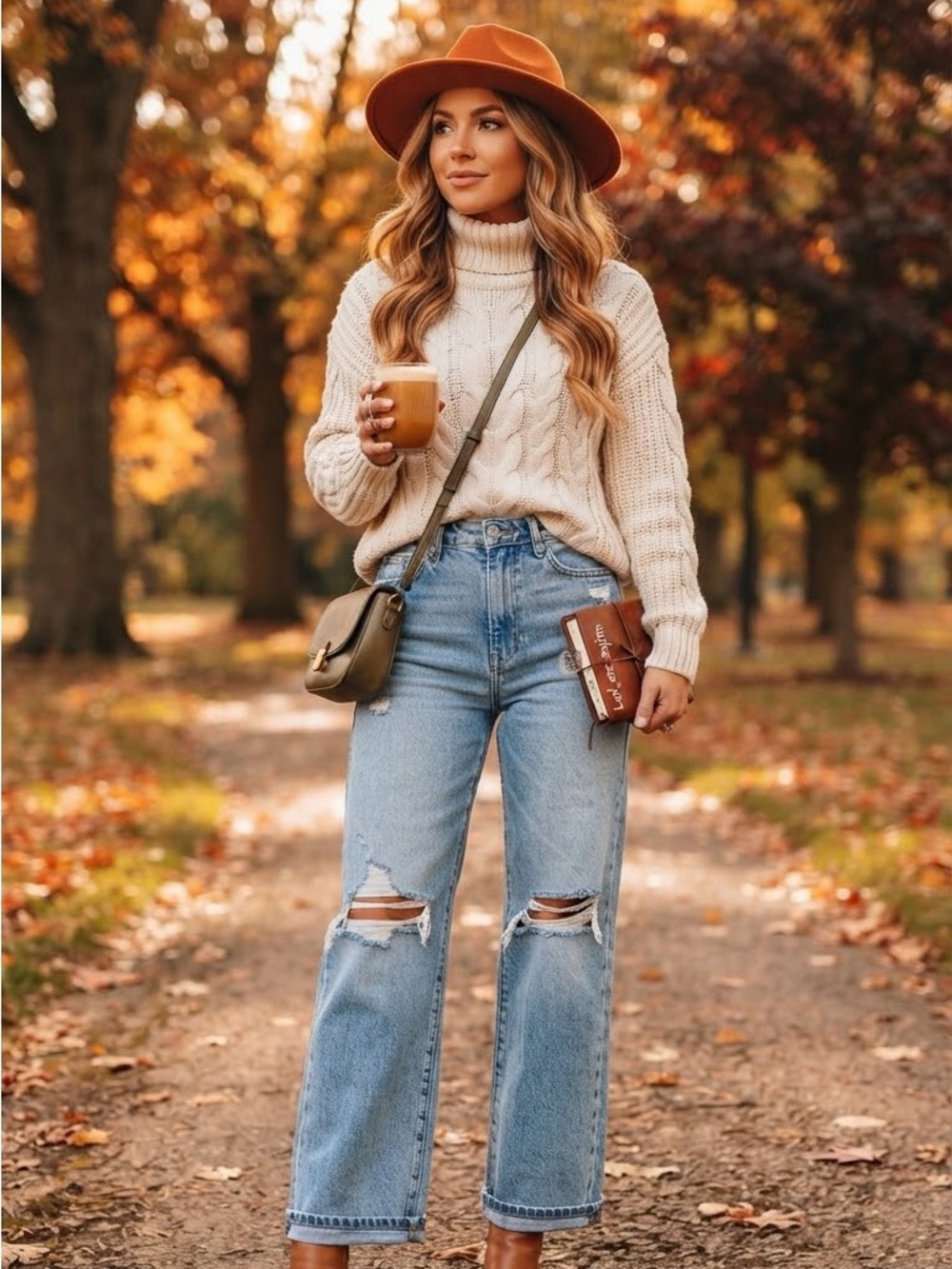 No Boundaries Light Blue Distressed Boot-Cut Jeans